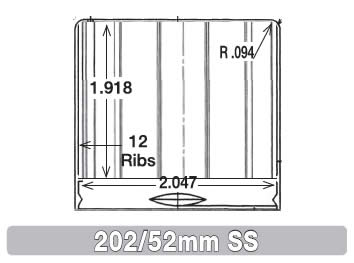 202/52mm SS Cap Information